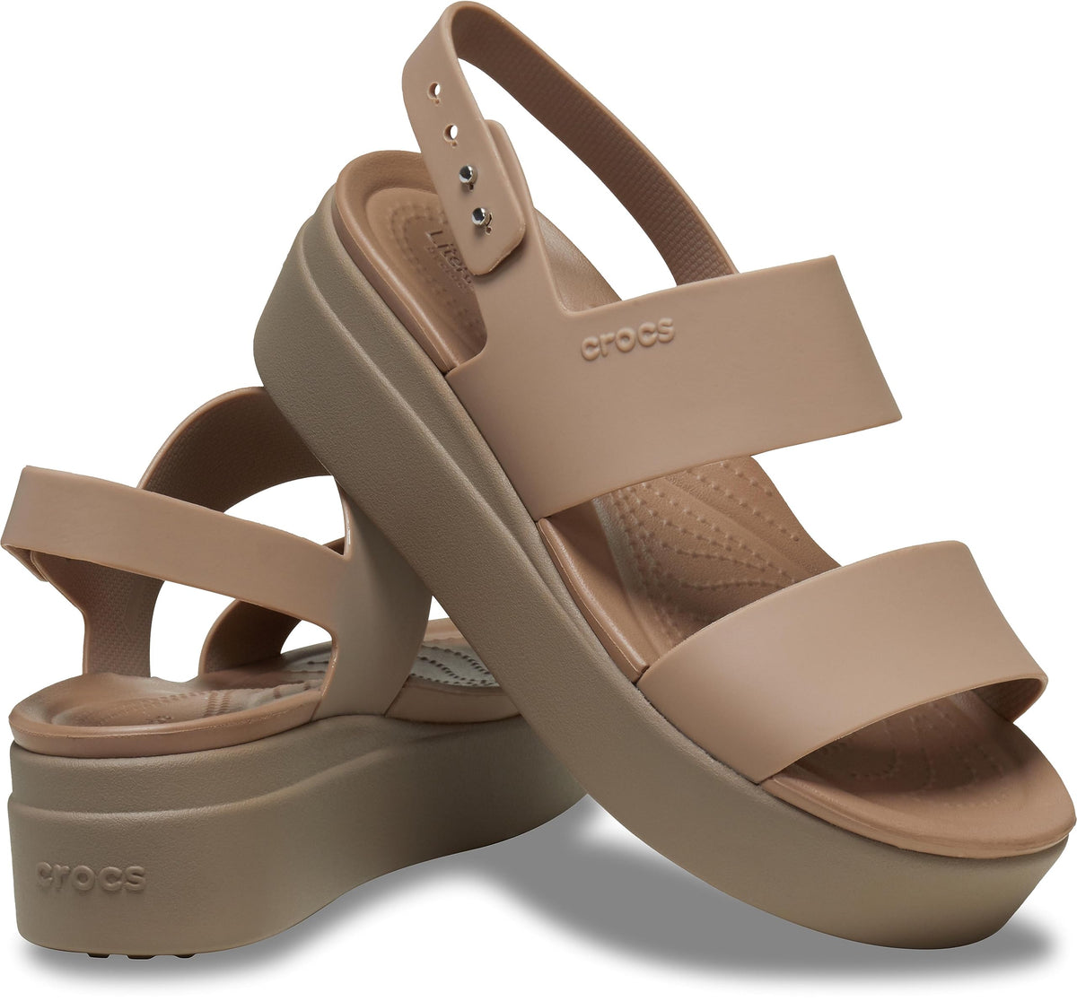 Crocs Women's Brooklyn Low Wedge Sandal