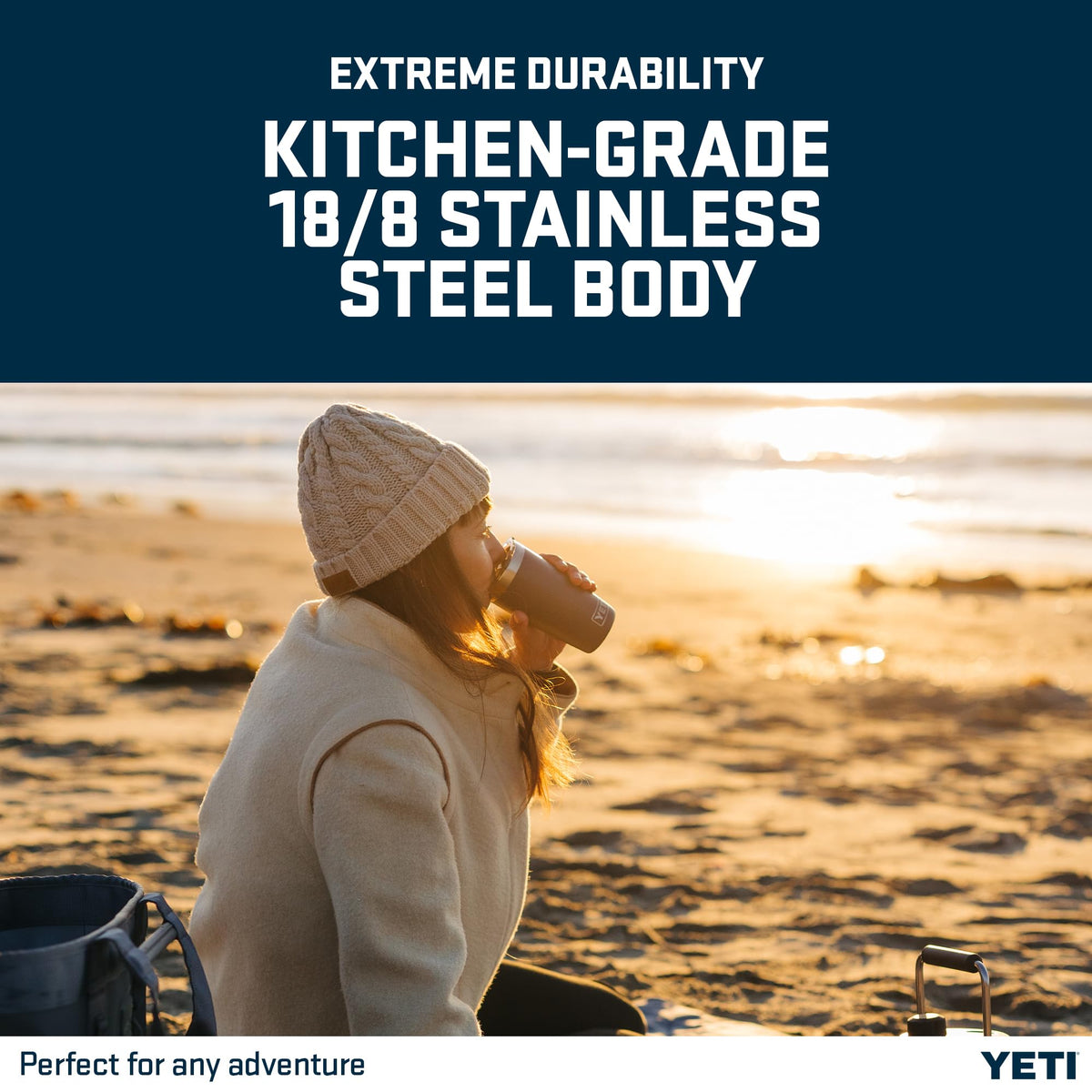 YETI Rambler 10 oz Stainless Steel Tumbler with MagSlider Lid