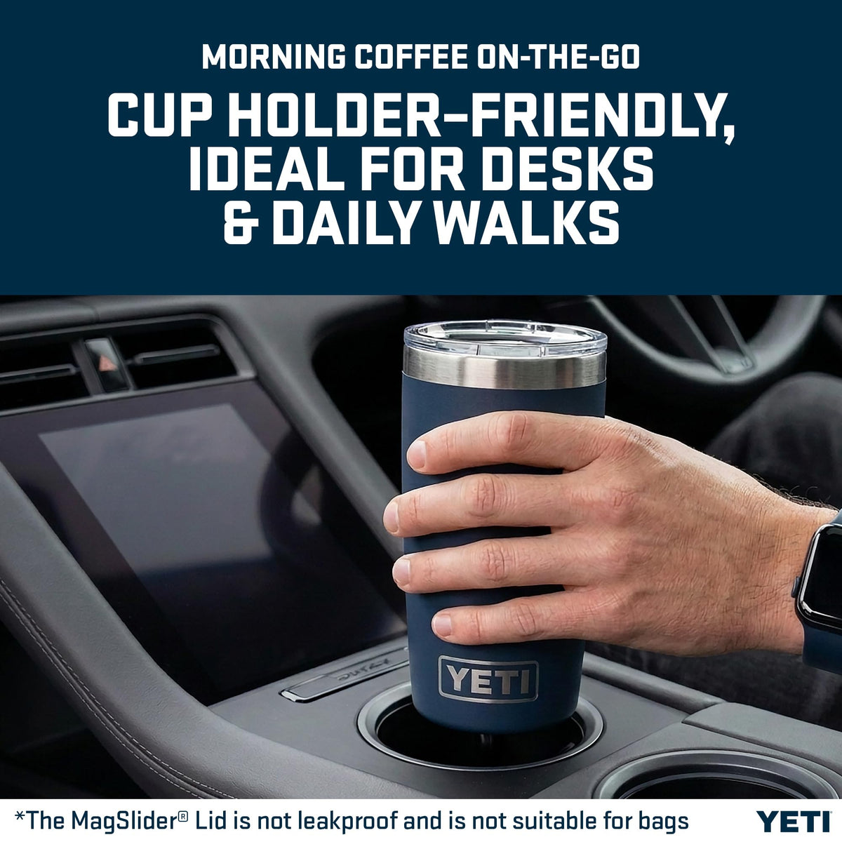 YETI Rambler 10 oz Stainless Steel Tumbler with MagSlider Lid