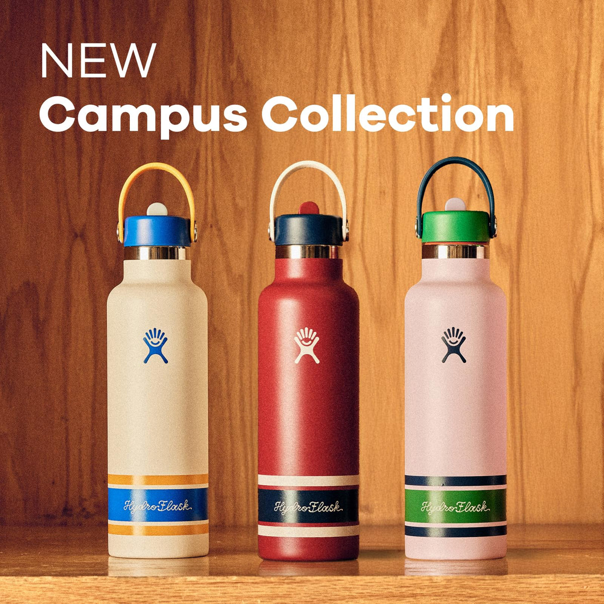 Hydro Flask 24 oz Standard Mouth Bottle with Flex Straw Cap