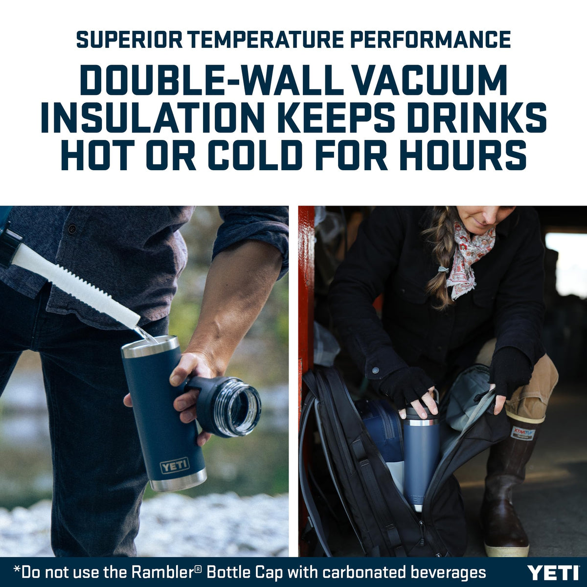 YETI Rambler Bottle with Chug Cap
